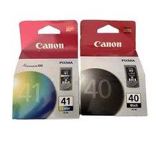 Genuine Canon 40 41 Ink Cartridges for MP450 MP460 MP 470 Printer- NEW picture