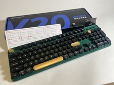 EWEADN Seunkwang V20 Green Typewriter Mechanical Keyboard Retro Punk picture