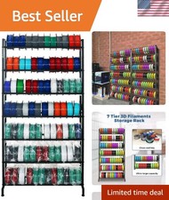 3D Printer Filament Rack, Heavy Duty Storage Shelves for 3d Printing Filament... picture