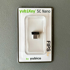 Yubico YubiKey 5C Nano USB-C Security Key, FIPS 140-3, Universal Compatibility  picture