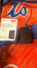 Seagate Backup Plus 5TB, External, 5400 RPM, 2.5in. Hard Drive - USED picture