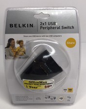 Belkin  2x1 USB Peripheral (F1U201V) 2-Ports External USB peripheral sharing... picture