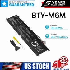 BTY-M6M Battery For MSI GS66 Stealth 10SF 10SFS 10SGS GE66 Raider 10SD 10SE WE76 picture