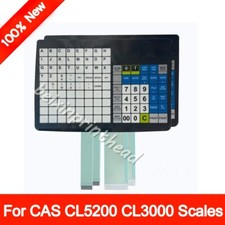 100% New Keyboard Overlay & Internal Circuitry Set For CAS CL5200 CL3000 Scales picture