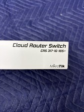 MikroTik CRS317-1G-16S RM 16 SFP 1Gbit LAN Cloud Router Switch picture
