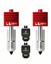2Pcs 0.4mm High Flow Hotend Nozzle, Anti-Stick Hardened Steel, Reduced Clogging, picture