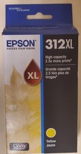 Original Epson 312XL  High Capacity Yellow Ink Cartridge. T312XL420-S picture