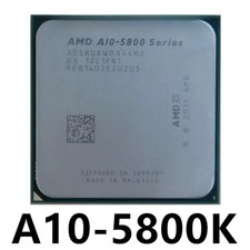 AMD A10-5800K Socket FM2 CPU A10-Series Quad-Core 3.8GHz 4M Processor 100W picture