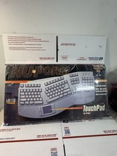 Vintage NuForm Extended Ergonomic Keyboard by Adesso AEK-503T Wired PS/2 PS2 picture