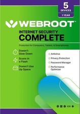 Internet Security Software 2026 1 Year License For 5 Devices PC Mac Mobile Se... picture