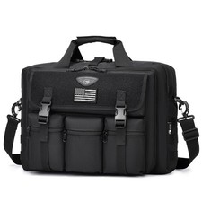Stypos Tactical Messenger Bag, 15.6/17.3 Inch Tactical Briefcase for Man picture