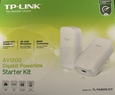 TP link AV 1200 gigabite powerline starter kit picture