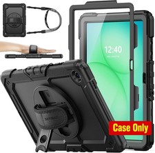 Full-Body Drop Protection Case for Samsung Galaxy Tab A11+ 11'', Black with Stan picture