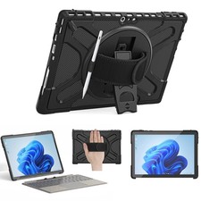 Shockproof Protective Case for Surface Pro 7/6/5/4 - 360° Kickstand, Hand Strap, picture