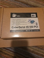 SIIG CyberSerial 4S 550 PCI 4-Port RS-232 Controller IO Card (JJ-P45012-S6) picture