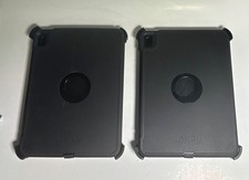 OtterBox Black Rigid Plastic Protective Shell/Skin Tablet Case w/ Stand Lot 2  picture