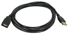 15 ft USB Type A MALE to Type A FEMALE M/F Extension CABLE 2.0 Monoprice 5435 picture