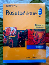 ROSETTA STONE TOTALE SPANISH (LATIN. AMERICA) LEVEL 1, 2, 3, 4 & 5 (NEW VERSION) picture
