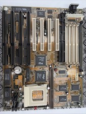 Soltek SL-52D2 Motherboard AT Socket 7 1 sdram, 4x72 pin simm 4x pci 4x isa picture
