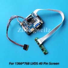 For B140XW02 V1/V2/V4 Panel 1366x768 HDMI+VGA+AV 40Pin LVDS Controller Board Kit picture
