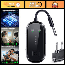 2026 Upgrade Pro Bluetooth 6.0 2-in-1 Transmitter Receiver Adapter - Wireless Au picture