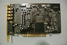 CREATIVE SOUND BLASTER X-FI 7.1 PCI SOUND CARD W/AD-LINK PORT DELL CT602 SB0460 picture