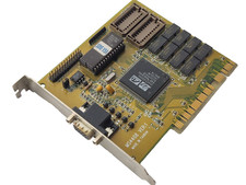 PCI VGA Video Card MSI MS-4408 ATI Mach64CT 1 MB -= DOS Retro gaming =- picture