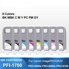 8pc PFI-1700 Compatible Ink For Canon image PRO-2000 PRO-4000s PRO-6000s Printer picture