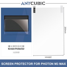 5Pcs ANYCUBIC 13.6inch Anti-scratch Films for Photon 3 Max Resin Lcd 3D Printer picture
