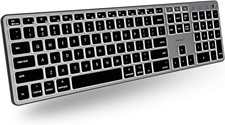 Teclado Bluetooth retroiluminado Macally para Mac (mejorado, batería más grande) picture