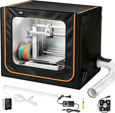 3D Printer Enclosure with Ventilation, 5-In-1 Detector-Adjustable Fan-Large picture