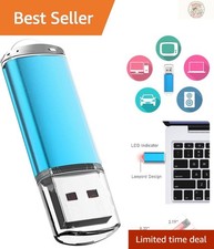 8GB USB Thumb Drive with Swivel Design - Perfect for Gifting and File Sharing picture