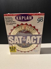Vintage KAPLAN SAT & PSAT/ACT Software on CD's - NEW in BOX - New for 98 WIN/MAC picture