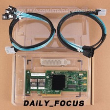 IBM M1015 LSI 9220-8i 6Gbps FW:P20 9211-8i IT Mode ZFS FreeNAS unRAID W/2 CABLE picture
