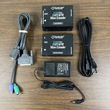 BLACK BOX SERVSWITCH CAT5 KVM MICRO EXTENDER ACU3009A LOCAL & REMOTE MODULE picture