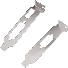 Low Profile Half Height Bracket HDMI + DVI + VGA for ATI Nvidia Video Graphics picture