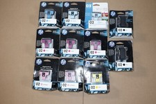 11 OEM HP 02 C,LC,M,LM,Y,K Inks C8771WN,C8774WN,C8772WN,C8775WN,C8773W,C8721WN picture