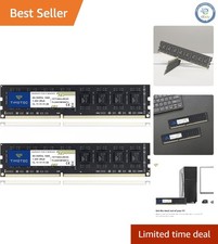 16GB DDR3 RAM Kit (2x8GB) - 1600MHz, Dual Voltage, Desktop Memory Upgrade picture