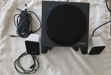 Creative Inspire S2 Wireless Bluetooth Computer Speaker System Works GREAT picture