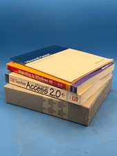 Lot 5 Vintage PC Manuals Microsoft Tandy Windows 95 Access QuickC RE picture