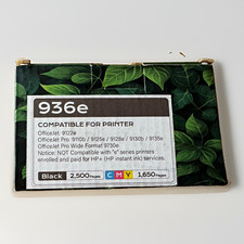 936e Compatible Ink Cartridges 4-Pack BK/C/M/Y for HP OfficeJet 9122e 9110b picture