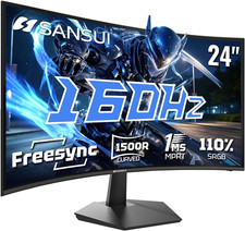 24 Inch Curved 160Hz Gaming Monitor,1500R Curved Gaming Monitor picture