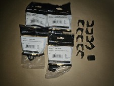 1 Box Signamax CMK-BL-BK, Blank Keystone Module Black 5 Packs Of 10, 50 Total picture