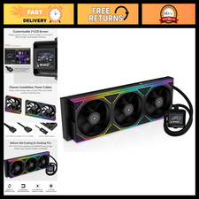 360mm AIO Liquid CPU Cooler with ARGB Lighting & 2