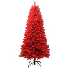 PVC Christmas Tree, Christmas Decorations, Red picture