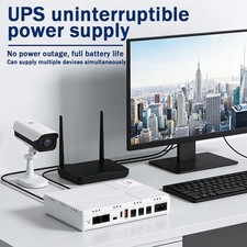 DC Uninterruptible Power Supply 10000mAh Battery Backup Mini UPS For Modem TSZZ picture