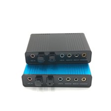USB 6 Channel 5.1 External Optical Audio Sound Card Adapter Laptop Notebook PC picture