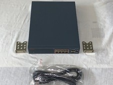 Avaya Ethernet Routing Switch 3510GT-PWR+ w/ pwr cord & rack mounts picture