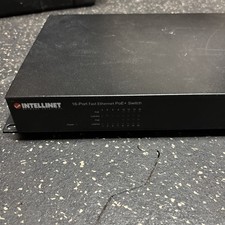 NEW INTELLINET 560771 ETHERNET 16 PORT UP TO 8 DEVICES picture