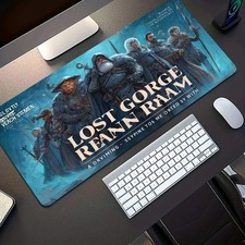 A Fantasy Adventure Style Ultra-Durable Large Mouse Pad - Keyboard Mat, Non-Sl picture